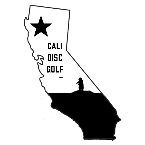 2" x 2" California Disc Golf Stamp - FlightPlateStamps