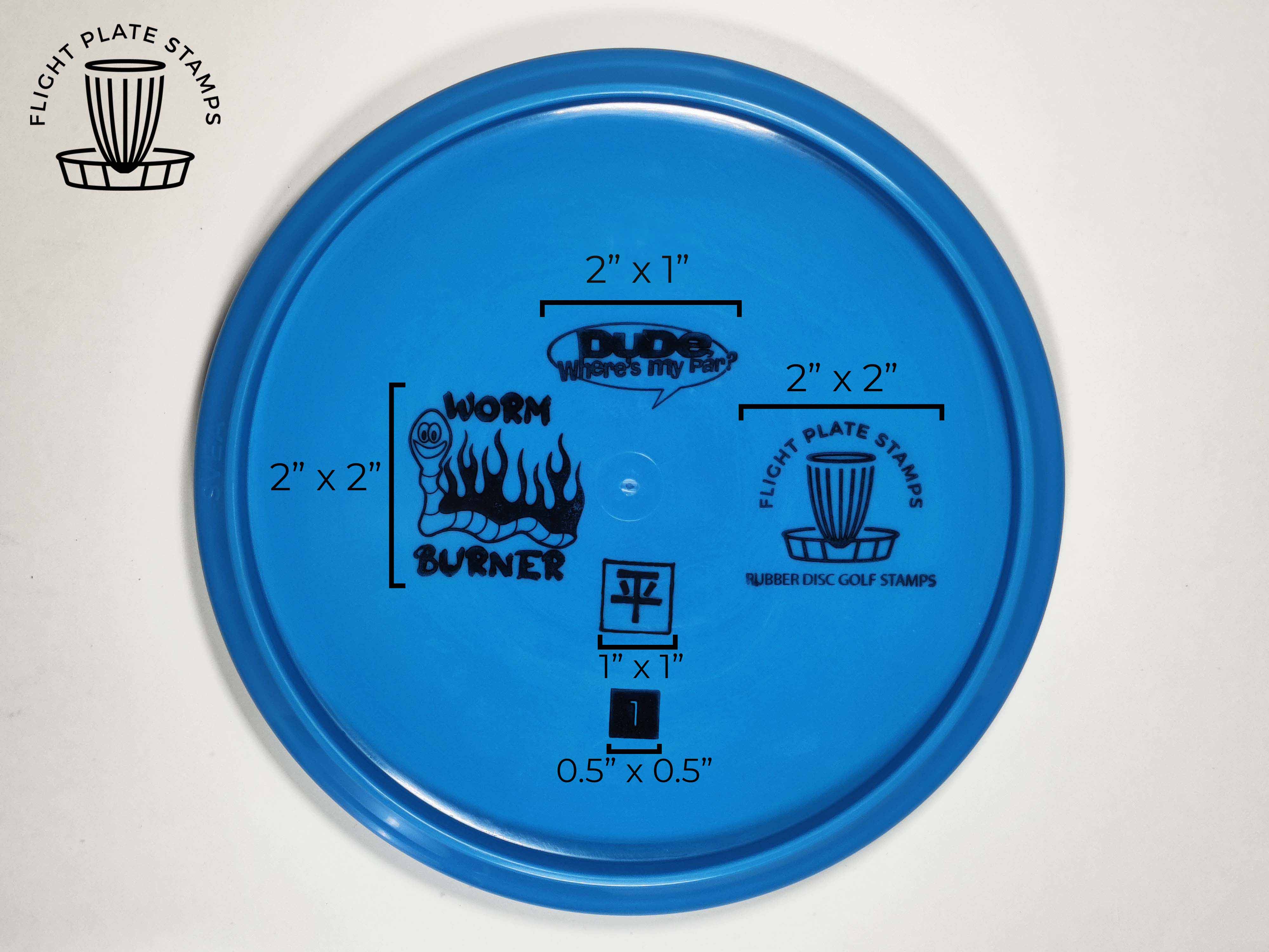 Disc Golf Stamps  